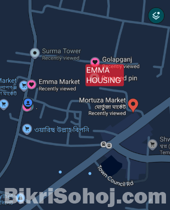 গোলাপগঞ্জে নগদ/সুদ মুক্ত কিস্তিতে প্লট বিক্রয়। ইমা হাউজিং।